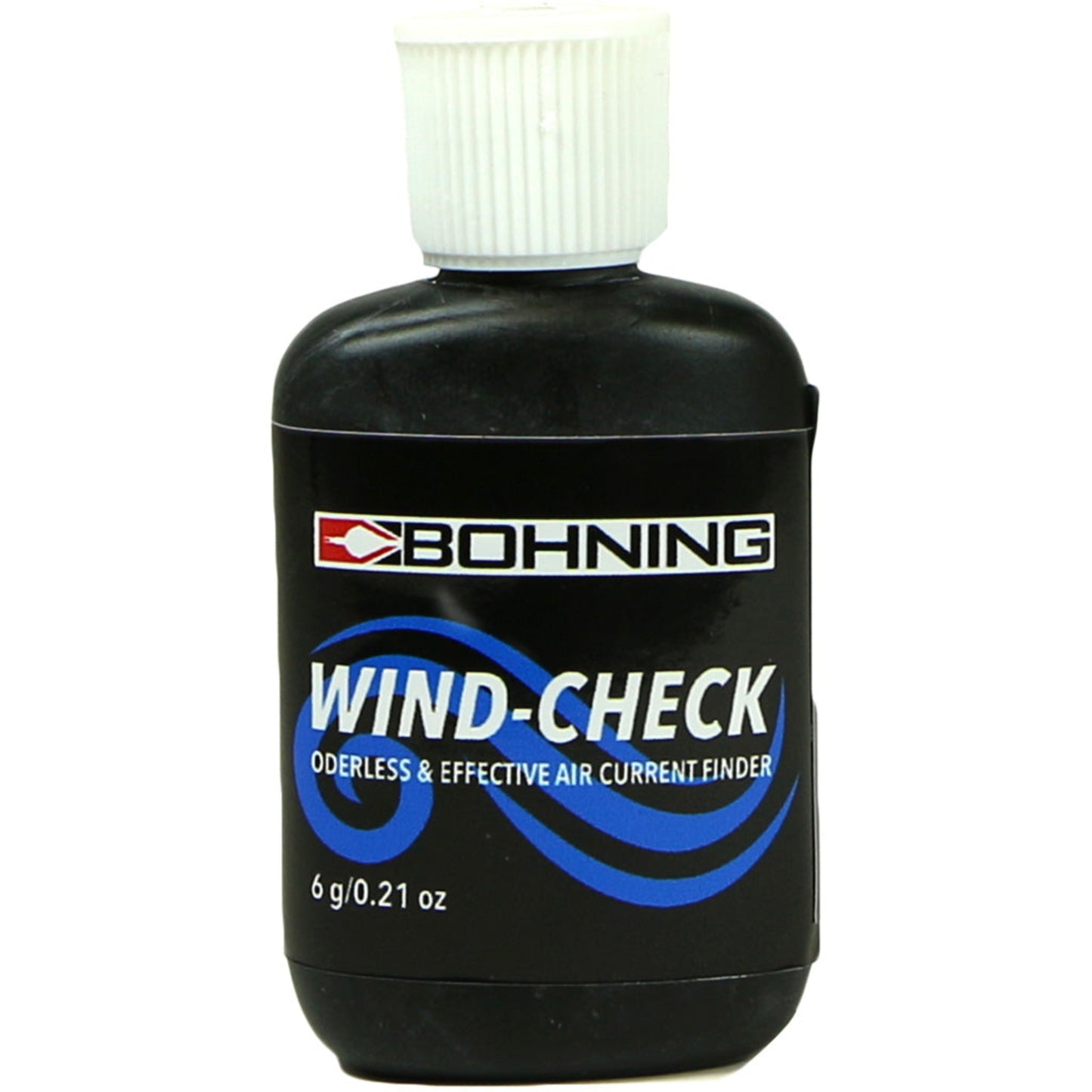 Bohning Wind Checker Powder – odorless flip-top bottle for wind detection and scent control