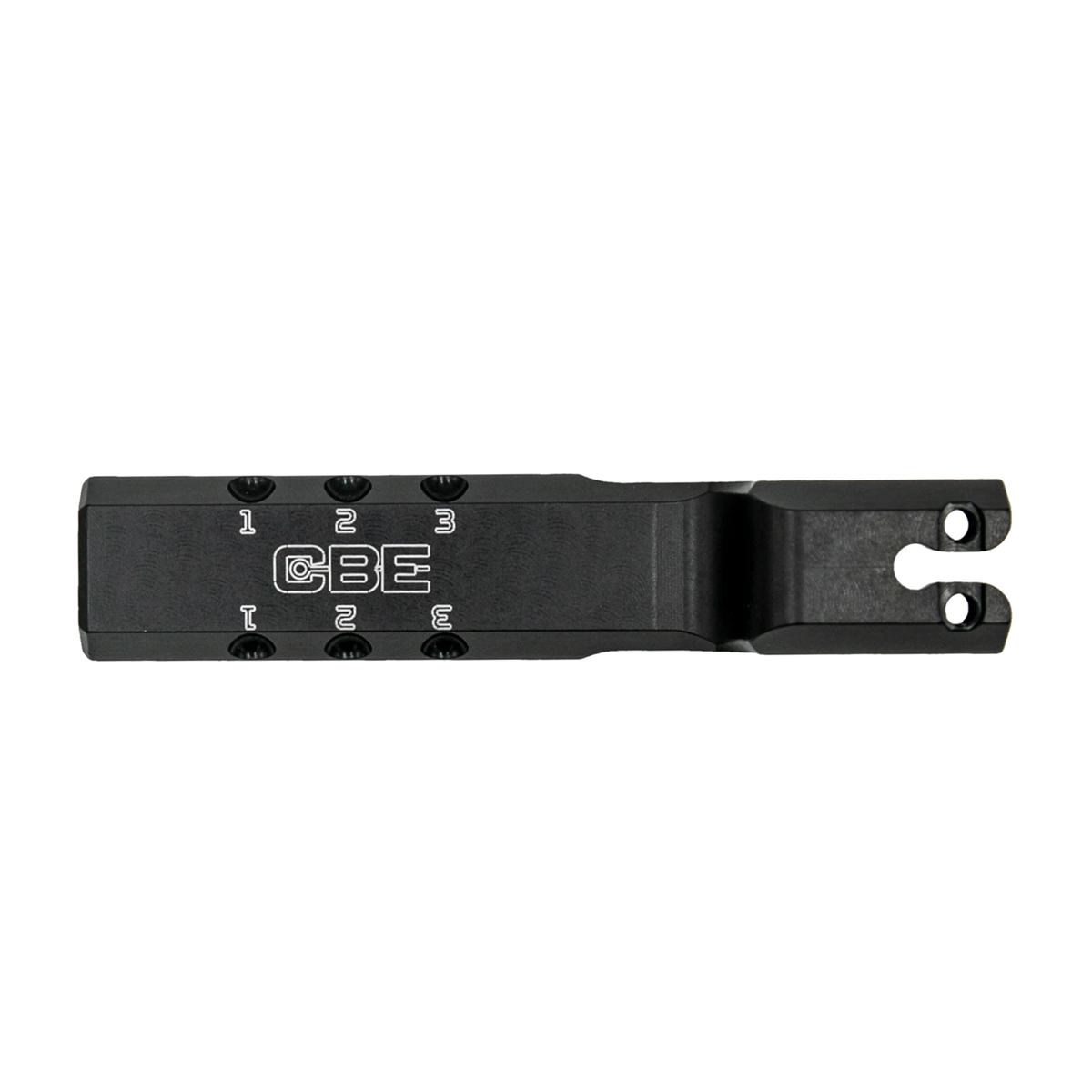 CBE Bridge-Lock Dovetail Kit – machined aluminum sight adapter for Mathews Bridge-Lock mounting system