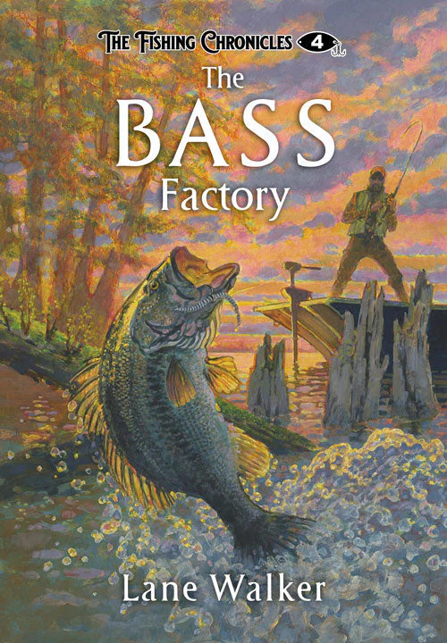 The Bass Factory book cover kids bass fishing adventure chapter book outdoor story ages 8-14