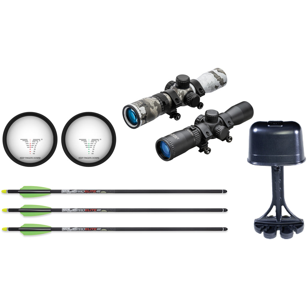 TenPoint Turbo X Crossbow Package ACUslide Rangemaster 100 Scope