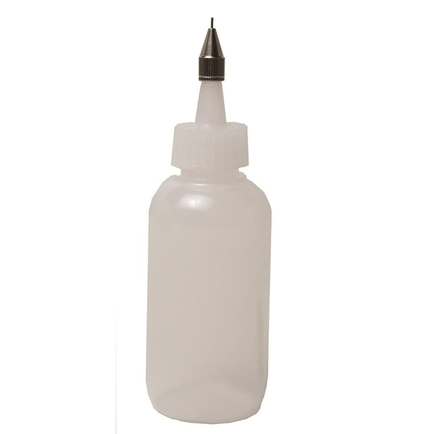 Bow Medic 2oz fletching glue bottle with precision tips for arrow building