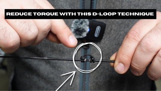 How to tie a D-loop on a bowstring - archery tutorial
