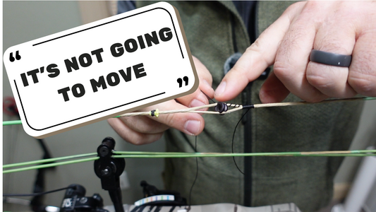 Tying In A Peep Sight