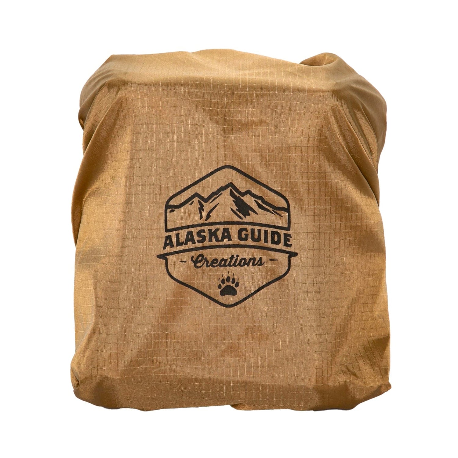 Alaska Guide Creations bino pack shield in Coyote Brown