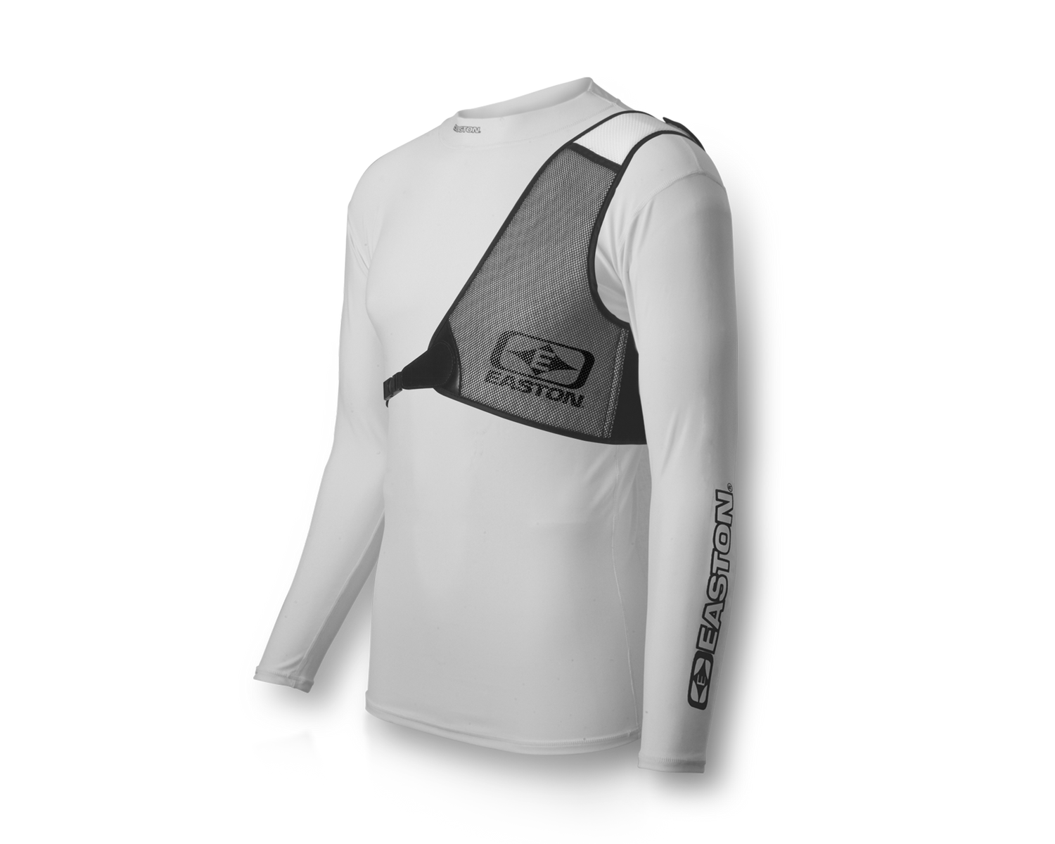 Easton archery chest protector displayed on a mannequin