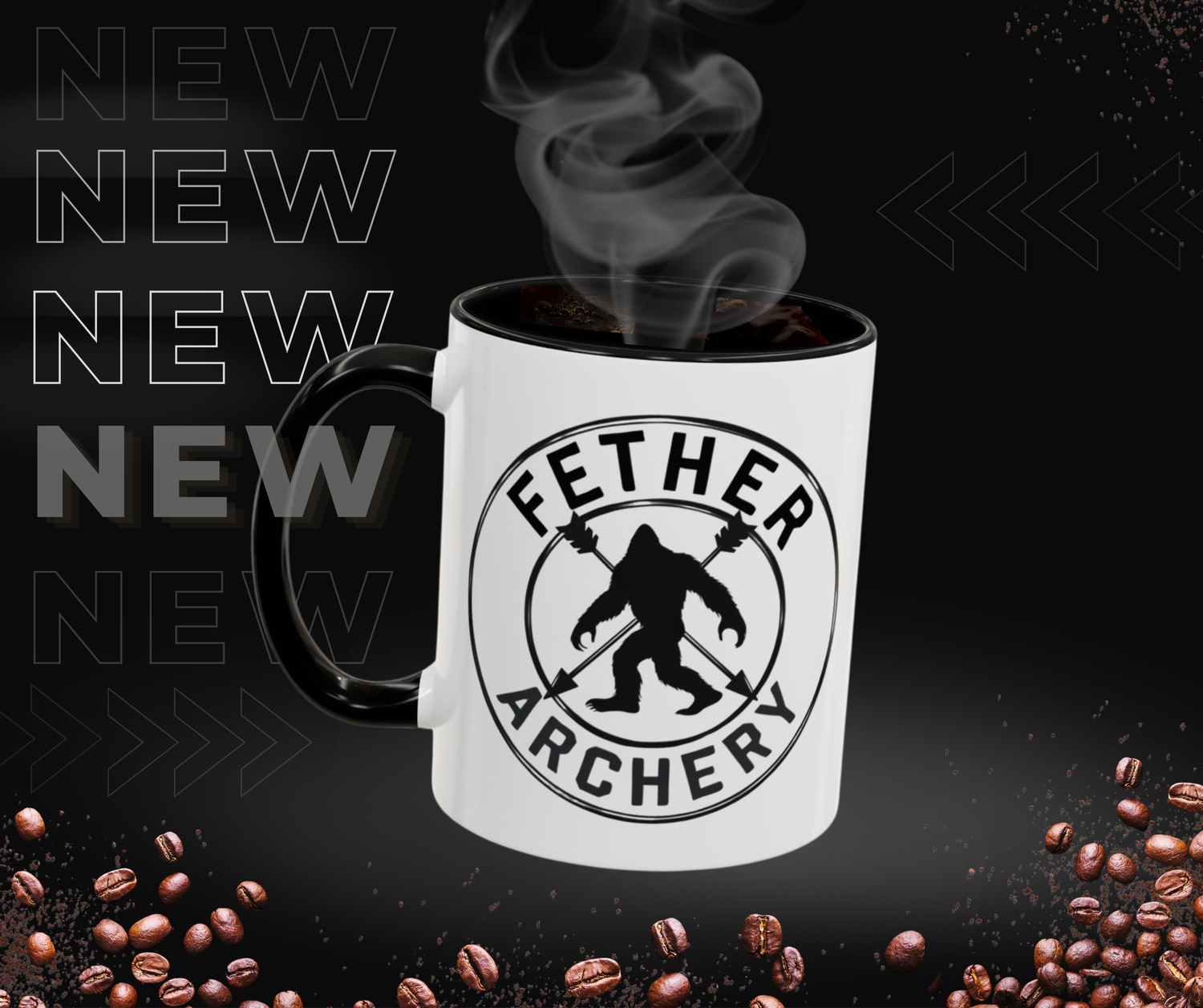 Fether Archery Bigfoot Coffee Mug – archery lifestyle drinkware