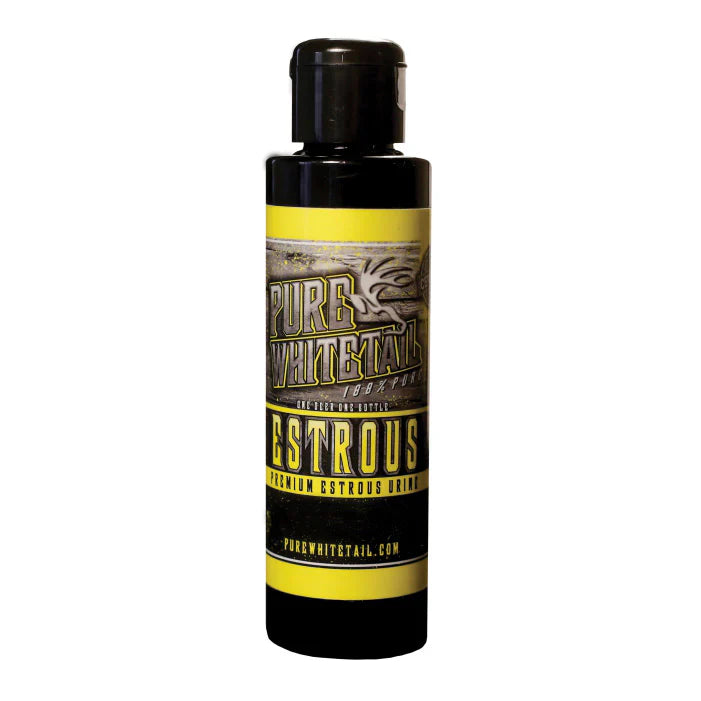 Pure whitetail doe estrous deer scent for hunting season — Fether Archery