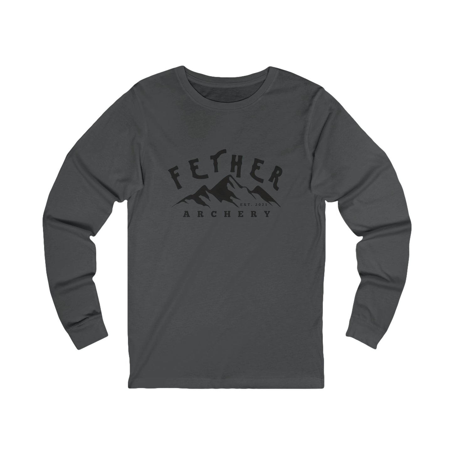 Fether Archery Mountains Unisex Jersey Long Sleeve Tee