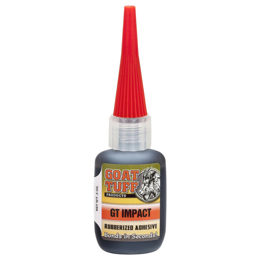 Goat Tuff GT Impact rubberized insert adhesive 0.5oz bottle