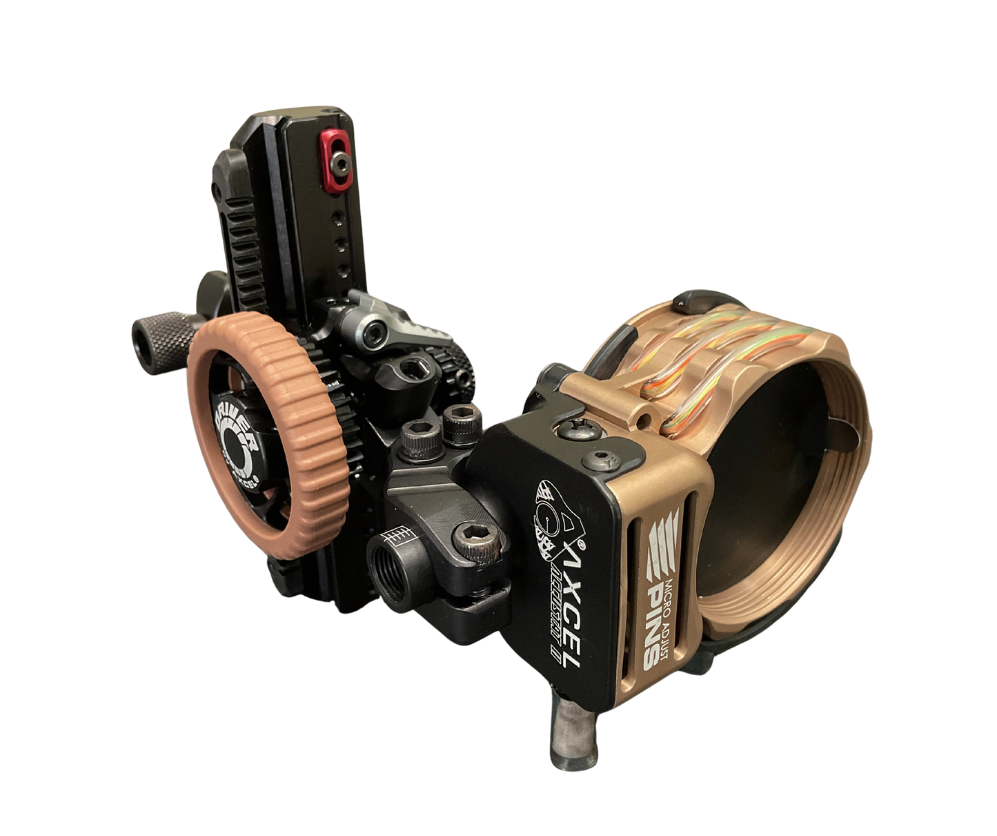 Axcel® Driver Slider Sight-Picatinny Bar-Accustat II Scope-Multi-Pin