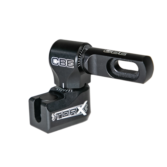 CBE TorX Side Bar Stabilizer Mount with quick disconnect — compound bow stabilizer mount