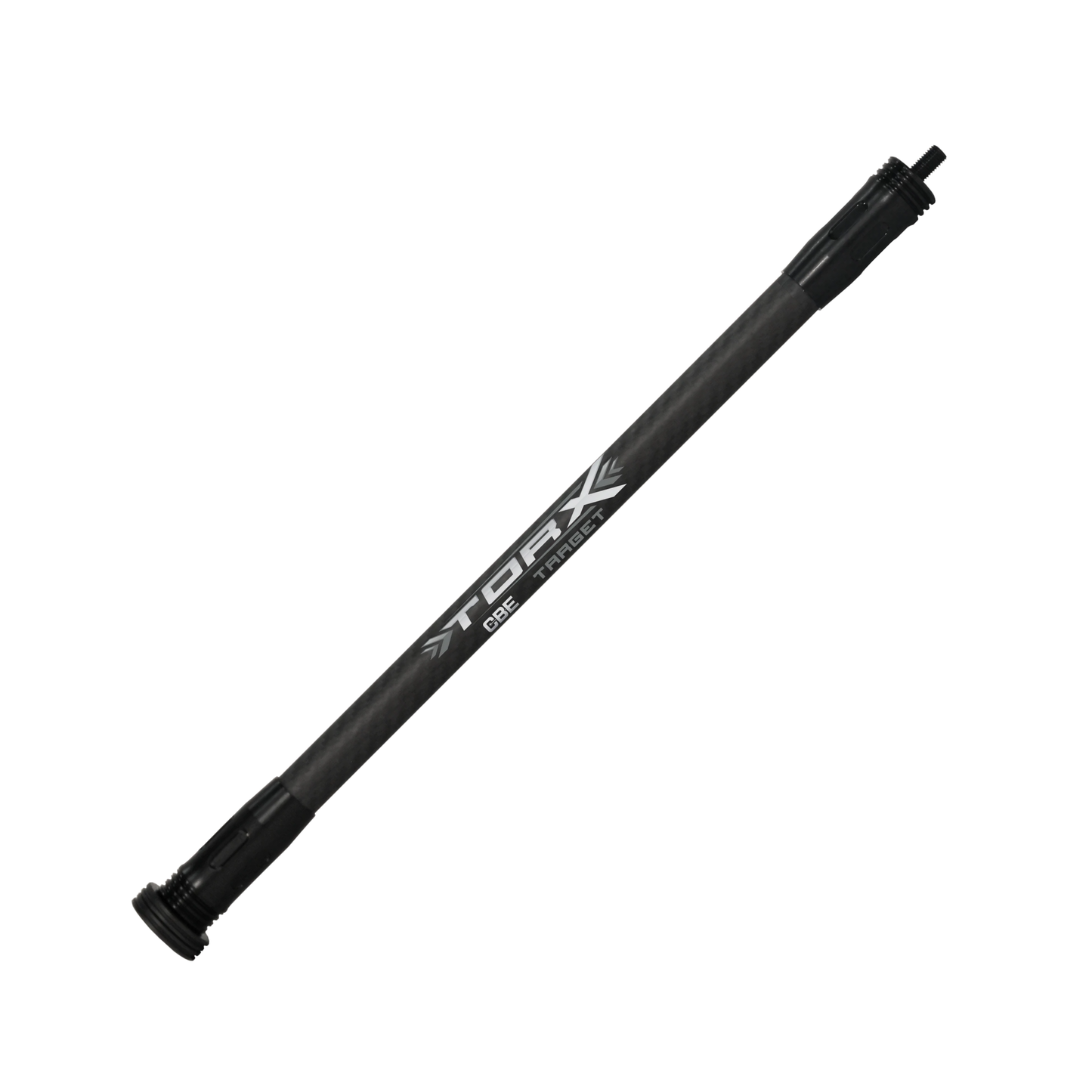 CBE TorX Target Bow Stabilizer – Ultra-Stiff Carbon Fiber | 10"–33" Lengths