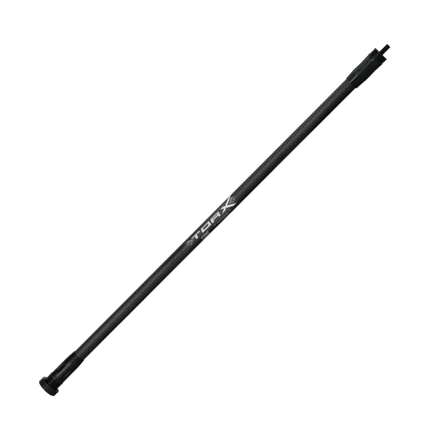 CBE TorX Target Bow Stabilizer – Ultra-Stiff Carbon Fiber | 10"–33" Lengths