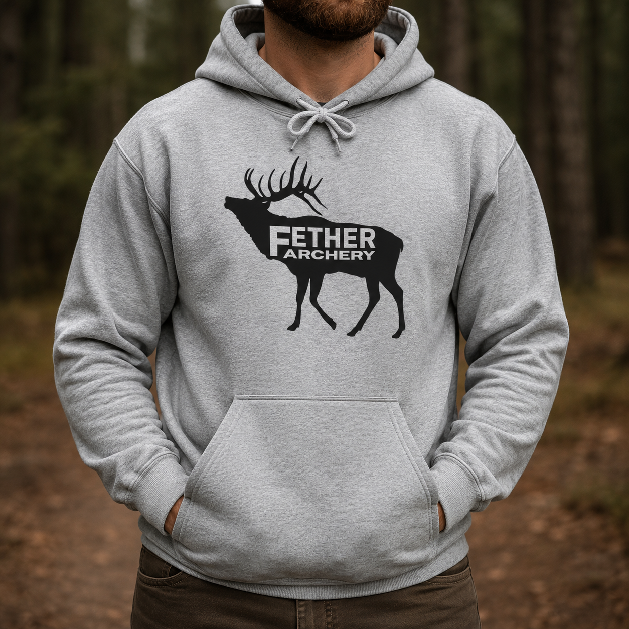 Fether Archery Elk Heavy Blend™ Hooded Sweatshirt