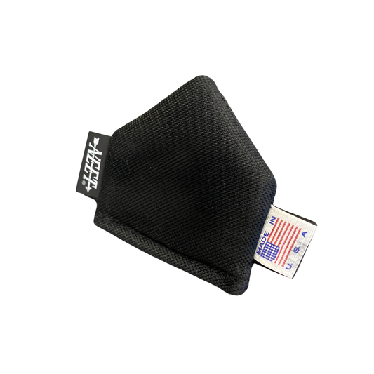 NEET finger tab for traditional archery – front view