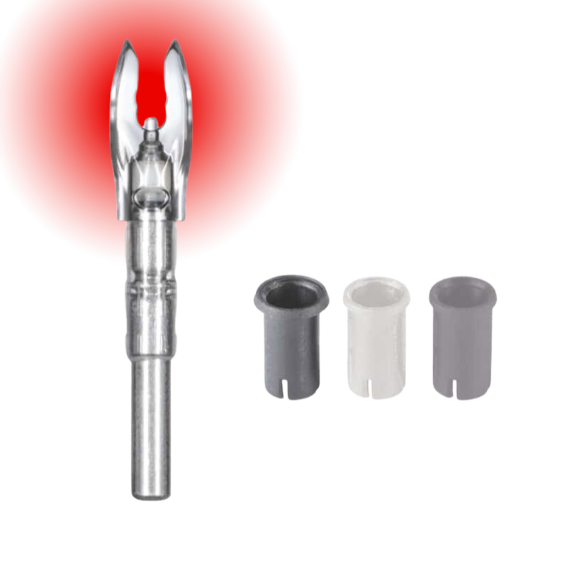 Nocturnal Fit Lighted Nock Red