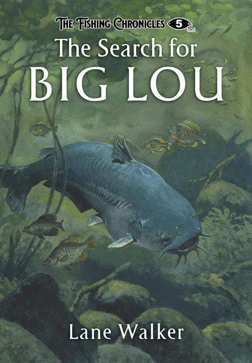 The Search for Big Lou book cover kids fishing mystery adventure chapter book for ages 8-14