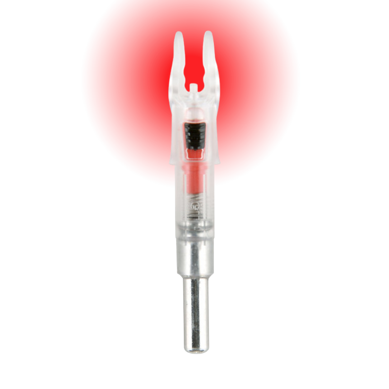 UFO Lighted Nock  Red