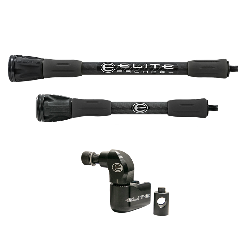 Elite Micro Hunting Kit 8/10" Stabilizers and SIDEKICK Side Bar Mount