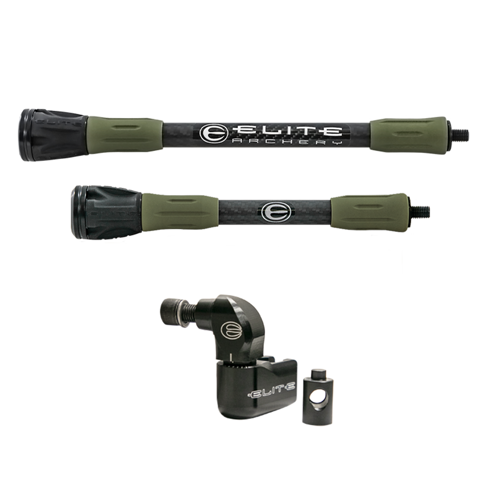 Elite Micro Hunting Kit 8/10" Stabilizers and SIDEKICK Side Bar Mount