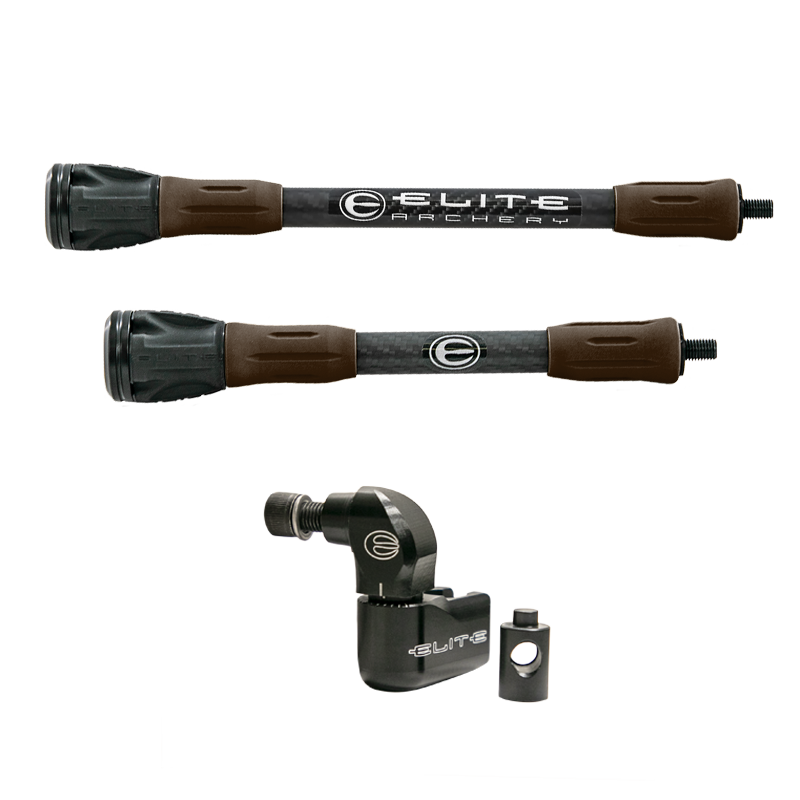 Elite Micro Hunting Kit 8/10" Stabilizers and SIDEKICK Side Bar Mount