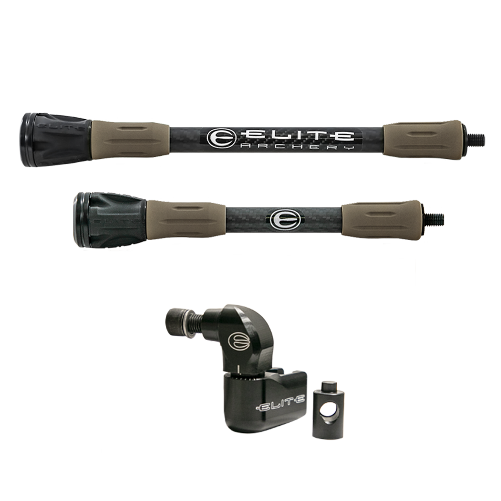 Elite Micro Hunting Kit 8/10" Stabilizers and SIDEKICK Side Bar Mount