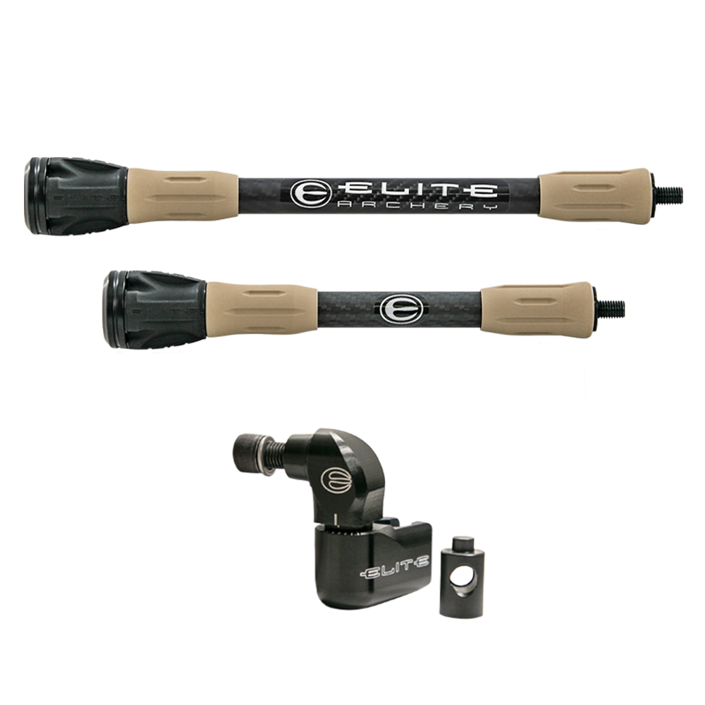 Elite Micro Hunting Kit 8/10" Stabilizers and SIDEKICK Side Bar Mount